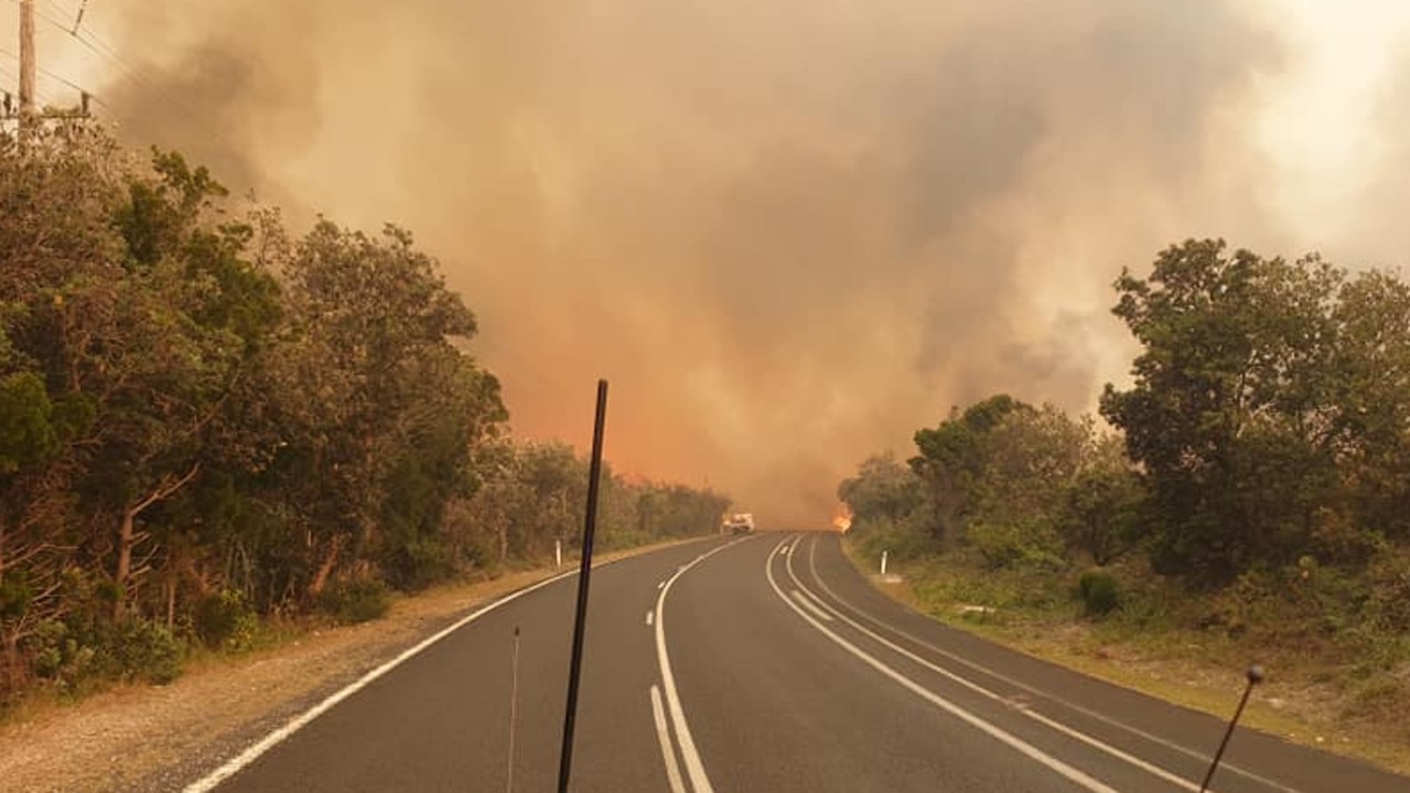 NSW bushfires: Weather change could put Yamba at risk | Daily Telegraph