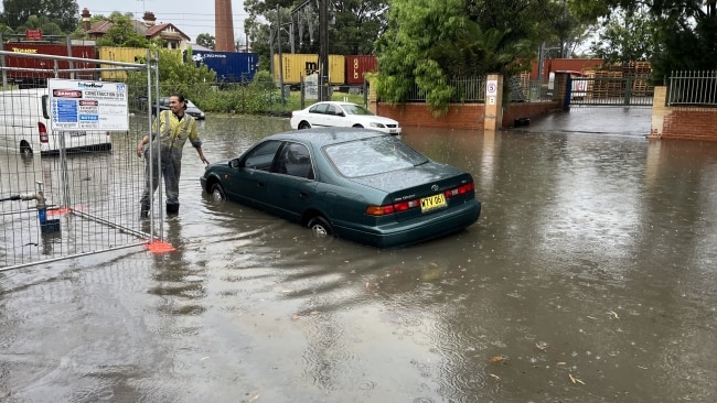 Marrickville in Sydney's inner west recorded 169mm worth of rain. Picture: News Corp / Alexi Demetriadi
