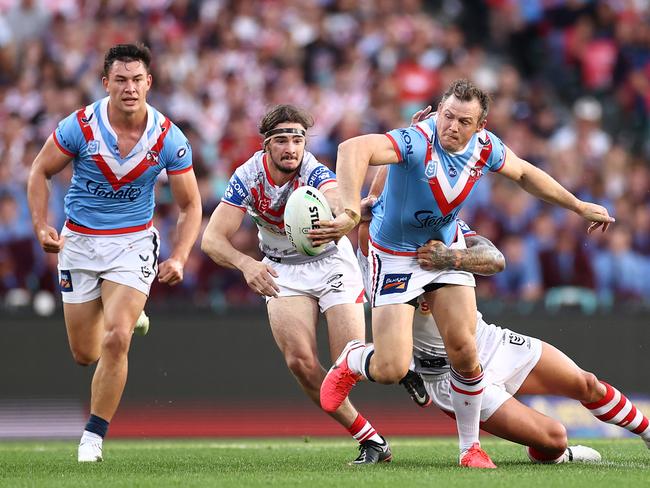 Brett Morris of the Roosters is an ageless wonder. Picture: Cameron Spencer/Getty Images