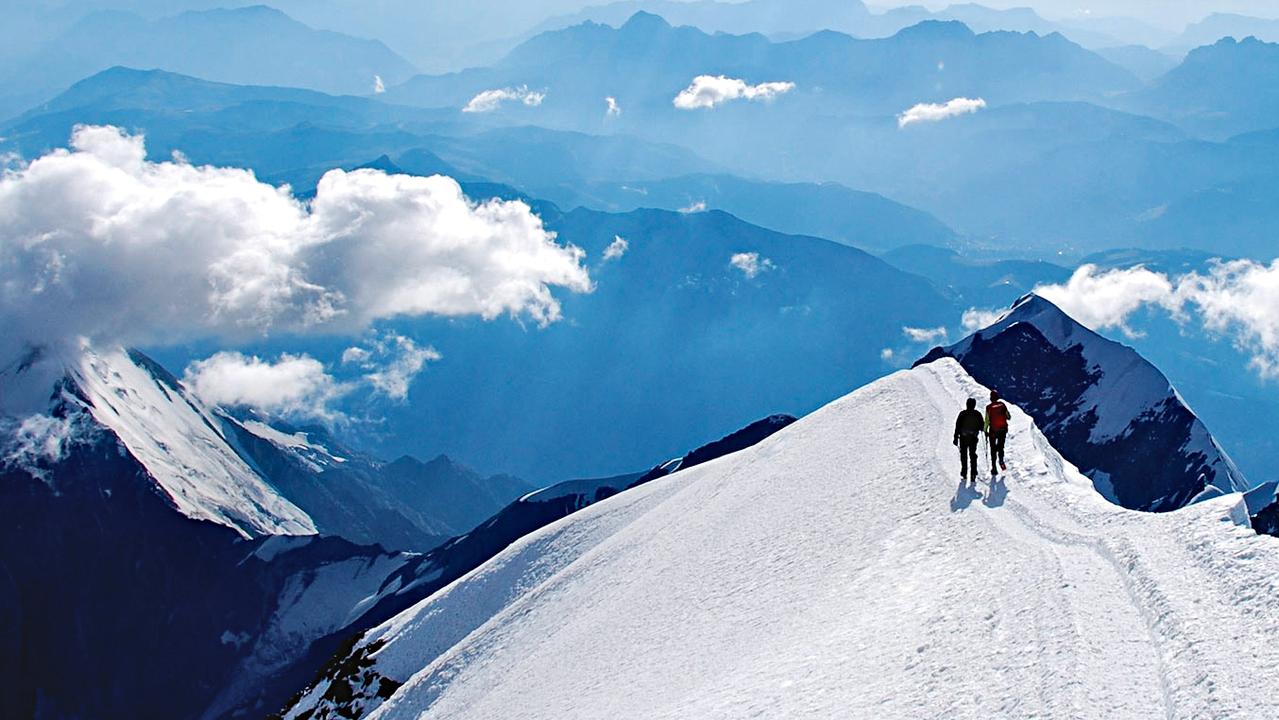 The French Alps are falling down