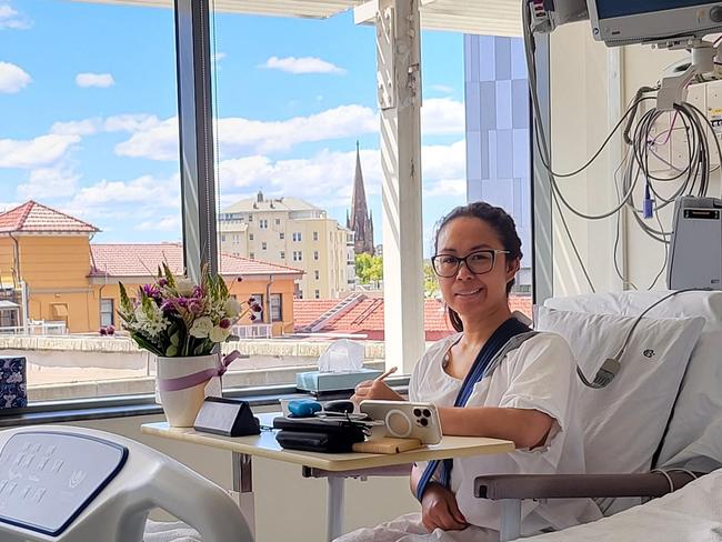 Sydney executive Melanie Valdes experienced a stroke at the age of 42 and was later found to have the condition fibromuscular dysplasia (FMD)