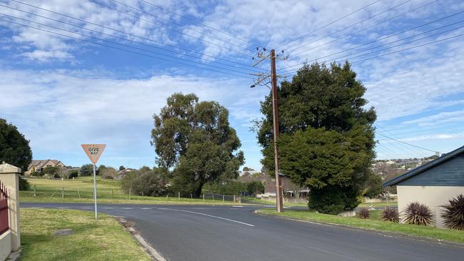 The intersection of Crouch Street North and Tolmie Street at Mount Gambier, where the cyclist was hit. Picture: Jessica Dempster