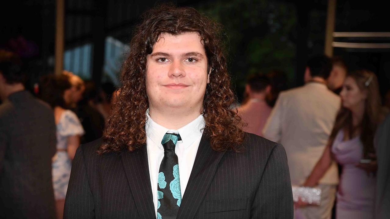 Samuel at Caloundra State High School formal. Picture: Patrick Woods.