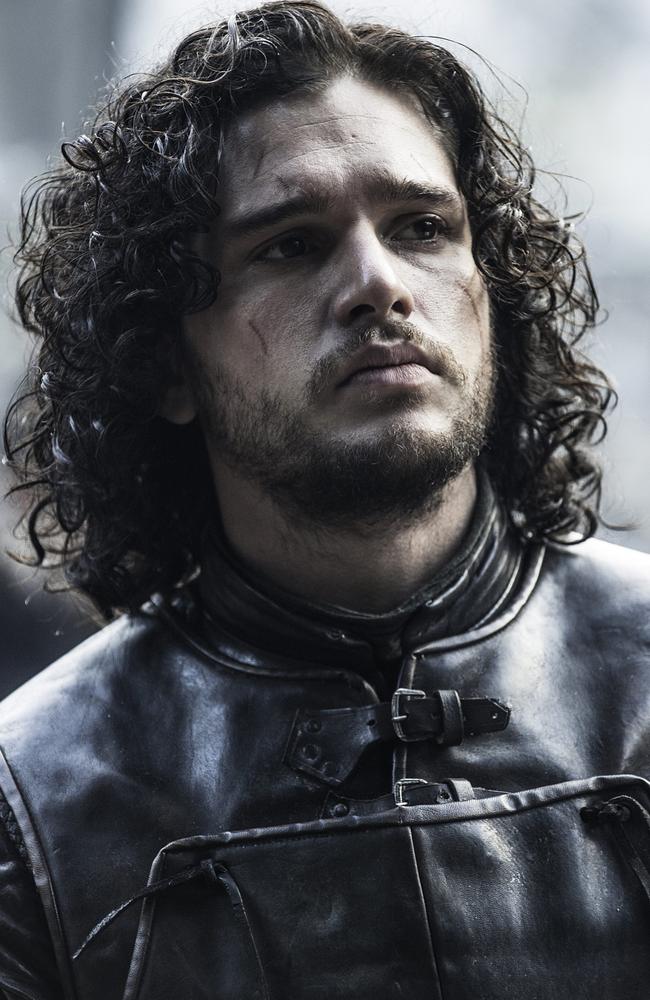 Collision course: Kit Harrington’s Jon Snow. Picture: Supplied