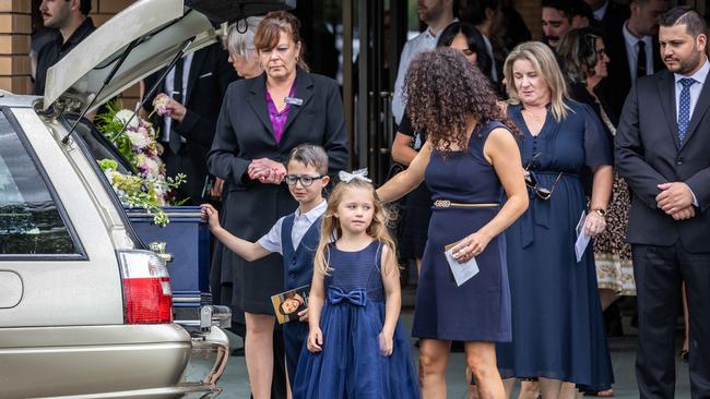 More than 100 people were in attendance at the ceremony. Picture: NCA NewsWire / Jake Nowakowski