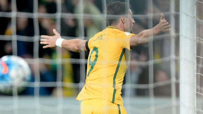 Tomi Juric put the Socceroos into a 69th minute lead.