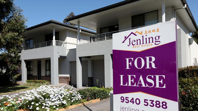 Residential property for lease in Lidcombe. Picture: NCA NewsWire / Damian Shaw