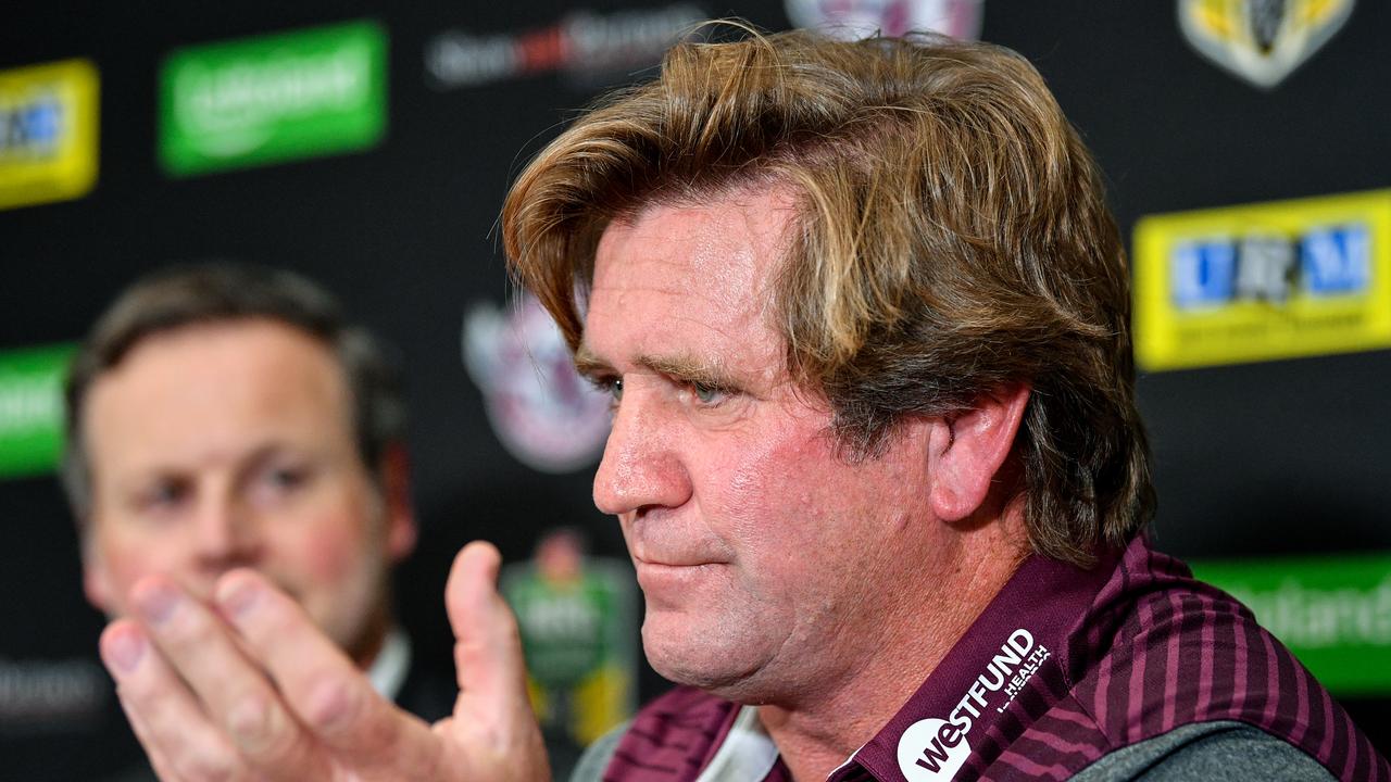 Newly appointed Manly Sea Eagles Coach Des Hasler defended his use of the salary cap at the Bulldogs and Manly.