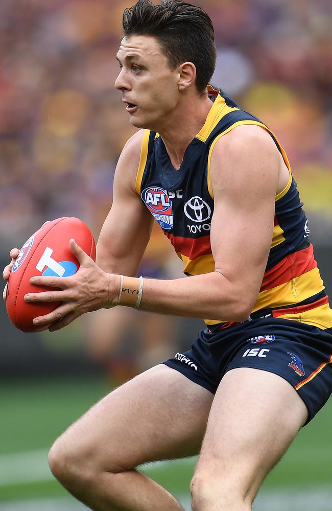 Former Crow Jake Lever was traded to Melbourne last season. Picture: Julian Smith (AAP).