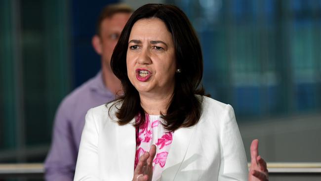 Premier Annastacia Palaszczuk. Picture: NCA NewsWire / Dan Peled.