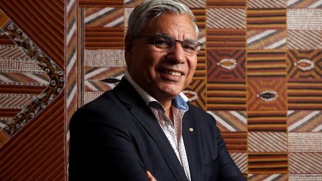 Warren Mundine said his father carried his certificate of exemption just to travel home from work after 5pm all his life to remind the next generation what ‘real racism’ was like. Picture: James Croucher