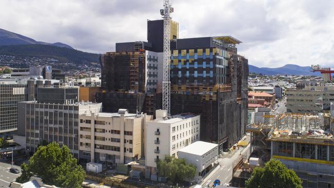 Repairs to a patient transport lift at the Royal Hobart Hospital took six months to complete.