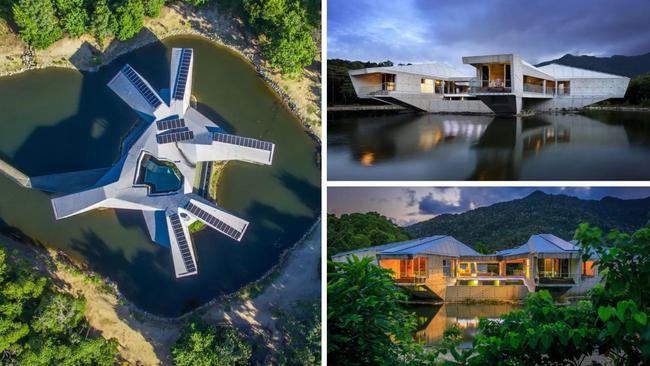 Alkira Resort House and Rainforest Retreat in Cape Tribulation is among the coolest and quirkiest Airbnb stays in Queensland. Picture: Airbnb