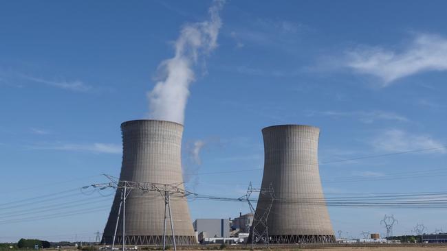 A nuclear plant in central France. Picture: AFP