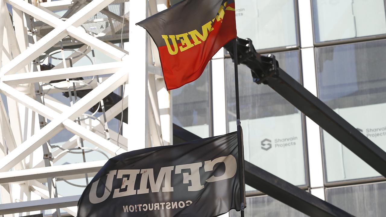 Government ‘close to a deal’ with Coalition on CFMEU bill