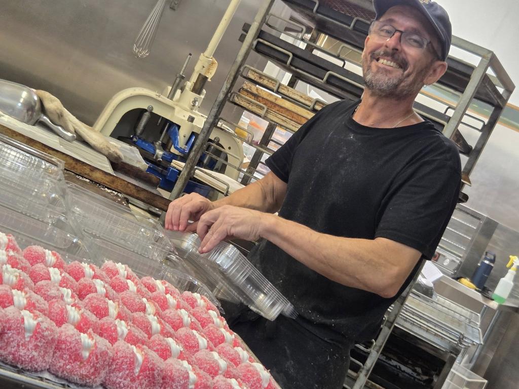 Todd O’Shaughnessy is living the dream after opening Baked On Nathan in the Vincent Market Place. Picture: Supplied.