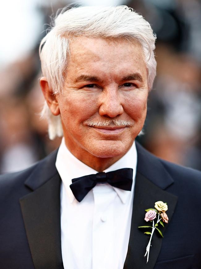 Australian director, writer, producer Baz Luhrmann arrives for the screening. Picture: AFP