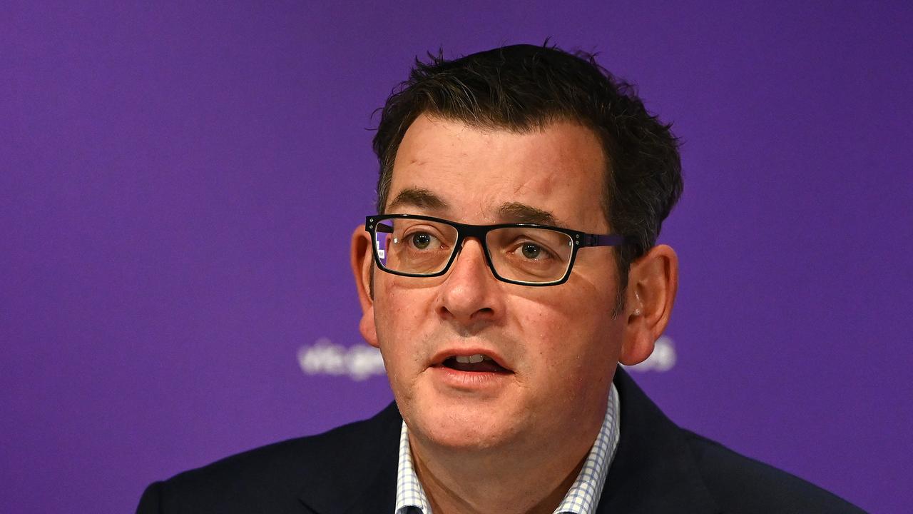 Premier Daniel Andrews says Victoria is facing a ‘wicked enemy’. Picture: Quinn Rooney/Getty Images