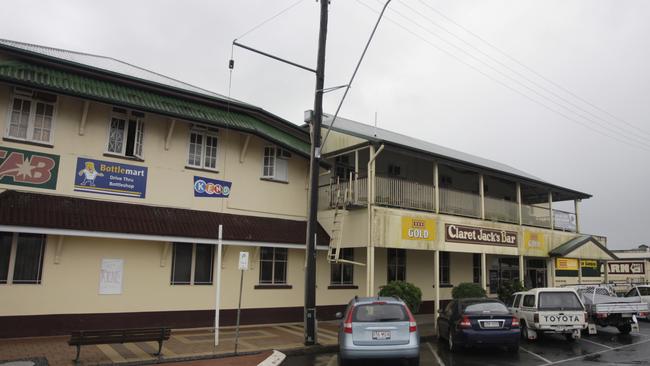 The Crown Hotel in Innisfail, where Alex Ollson was drinking on the night he was killed.