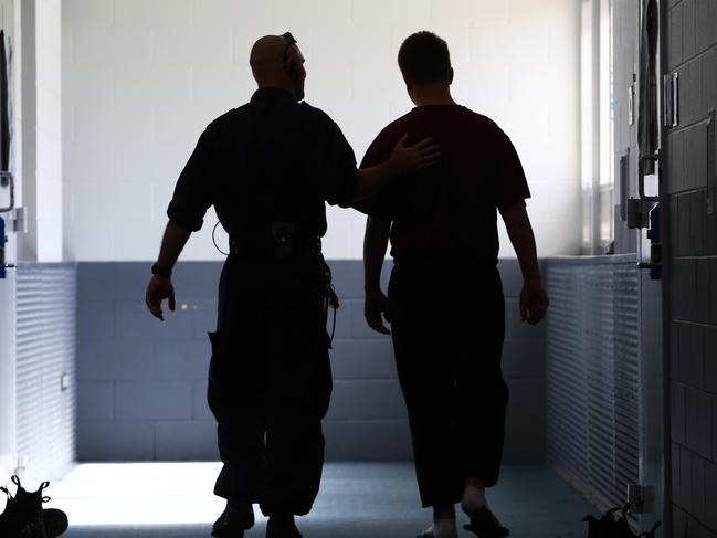 Officers claim juvenile inmates are so out of control they are the ones running the centres. Picture: Tim Hunter.