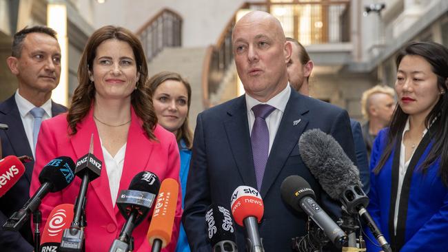 National leader Christopher Luxon and deputy leader Nicola Willis. Picture: NZ Herald/ Mark Mitchell