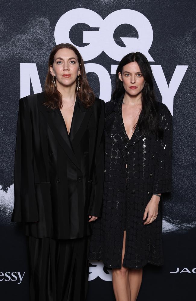 Gina Gammell and Riley Keough won the Women in Film award at the ceremony on Wednesday night. Photo by Brendon Thorne/Getty Images for GQ Australia.