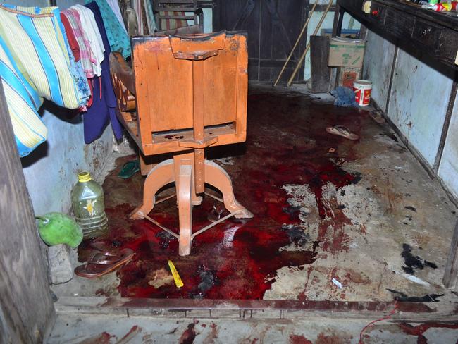 More than a dozen people were killed in the grisly attack. Picture: AFP