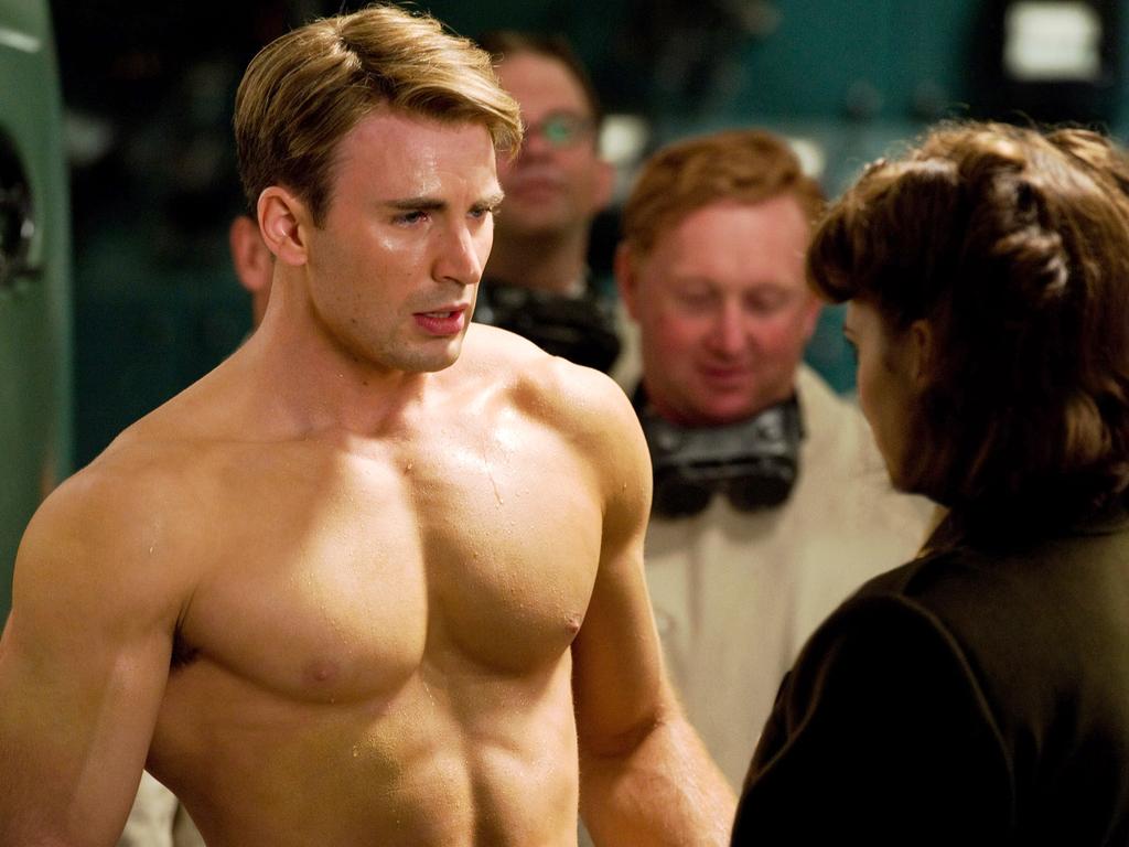 Social media users have suggested just making Chris Evans’ Captain America gay. Picture: Supplied