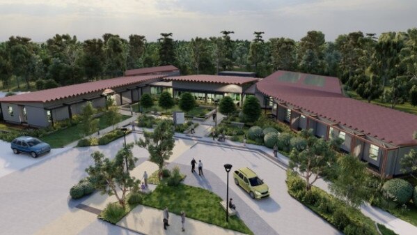 A concept image of the proposed Bribie Island satellite hospital.