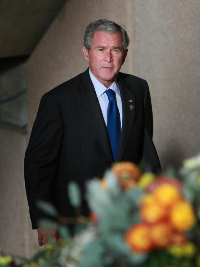 President W. George Bush in Sydney 2007.