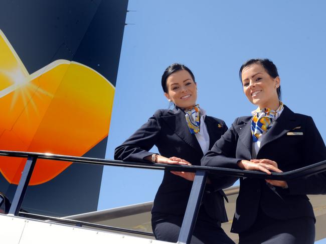 Laura and Anna work for Thomas Cook in the UK. Picture: Caters News