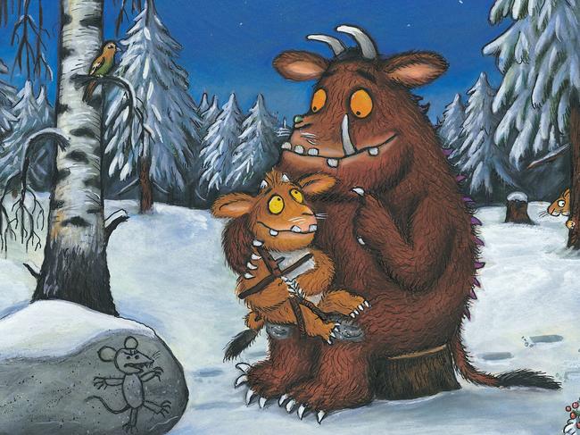 Illustration from children's book 'The Gruffalo's Child'.