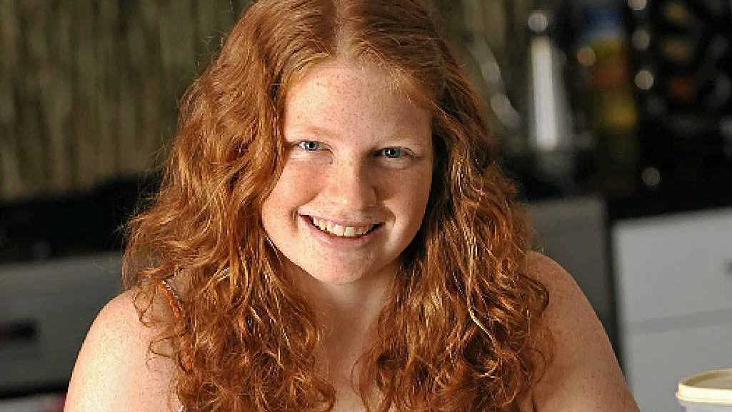 Bridget Spence, 15, of Buderim, will join Live Below the Line next month, feeding herself on $2 a day for five days. Picture: Iain Curry