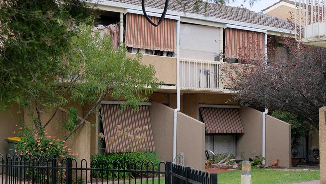 Geelong West public housing complex on Lawton Ave. Picture: Mark Wilson