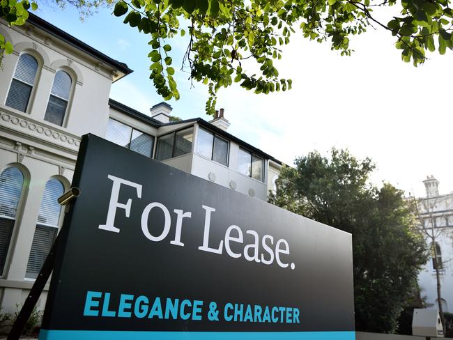 SYDNEY, AUSTRALIA - NewsWire Photos JUNE, 01, 2021: For lease signage on a residential property in Sydney. Picture: NCA NewsWire/Joel Carrett