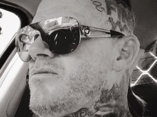 Adam Smith, an alleged high-ranking member of the Finks bikie gang, was arrested in his home. Picture: Facebook