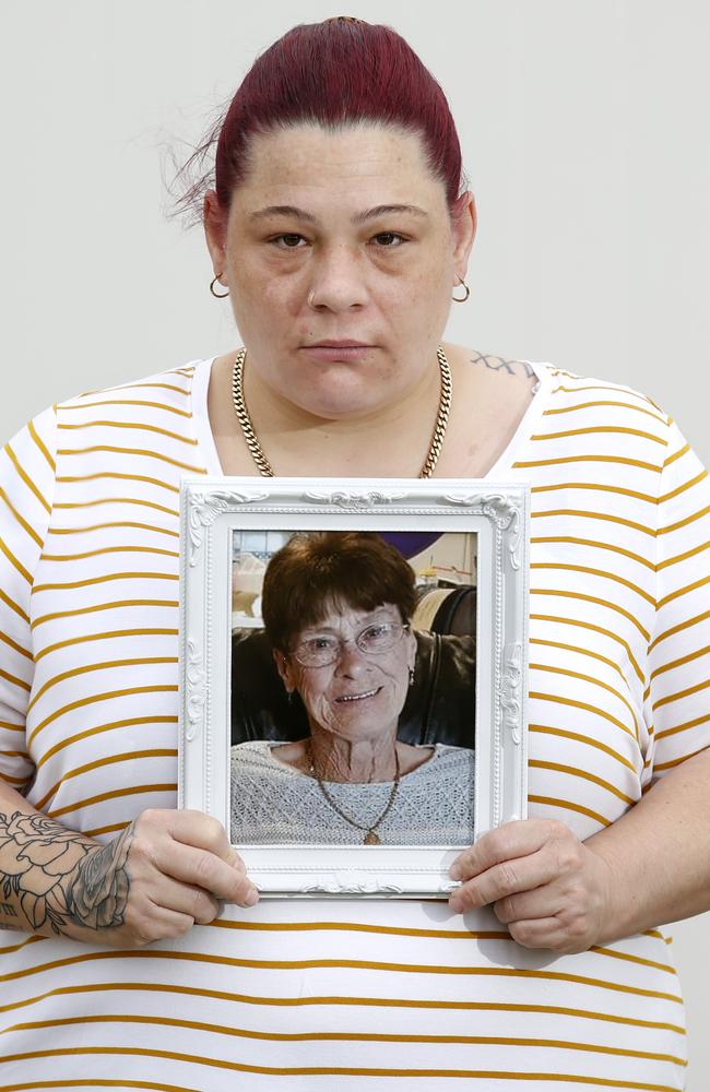 Carly Battista and mum, Maureen Battista. Picture: David Caird