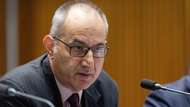 Mike Pezzullo lost his job after an inquiry into his conduct. Picture: NCA NewsWire / Gary Ramage