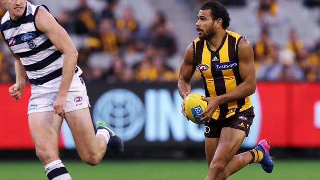 Will Cyril Rioli play Round 1? His availability remains a mystery Picture: Michael Klein