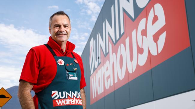 Bunnings managing Director Mike Schneider has been on a charm offensive since the Senate supermarket inquiry. Picture: Peter Mathew