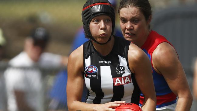 Brittany Bonnici is having a standout season for Collingwood. Picture: Getty