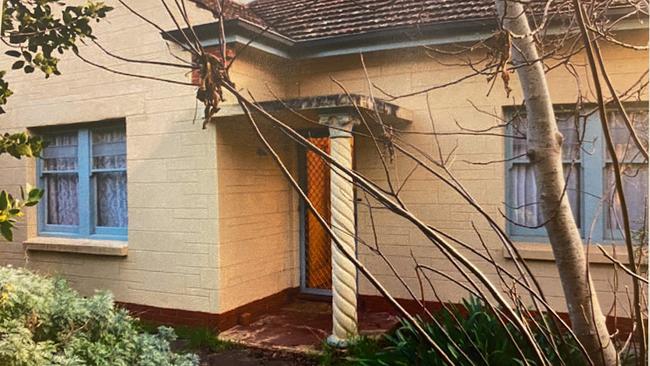 The front of a cannabis grow house in Beulah Park. Picture: Courts.