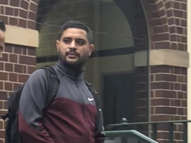 Bijay Koirala, 33, of Dee Why outside Manly Local Court on Wednesday. He will be back in court on May 11. Picture: Manly Daily