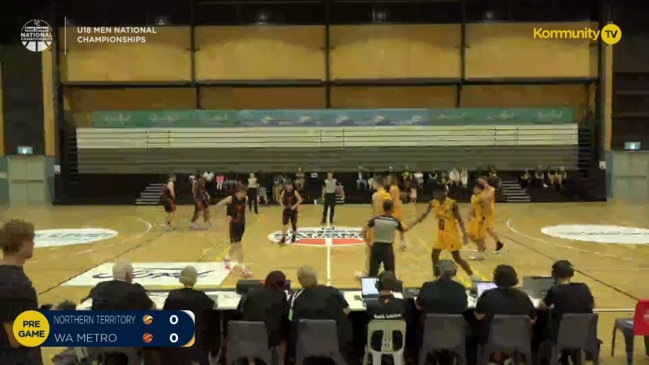 Replay: Northern Territory v WA Metro (U18 Men) - Basketball Australia Under-18 National Championships and Junior Wheelchair Championships Day 1