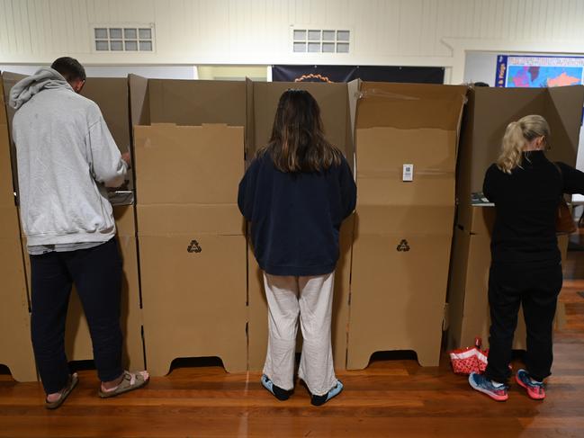 The new law will give the Australian Electoral Commission the final say on what messages are appropriate for the public to view. Picture: Getty Images