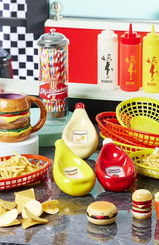 The Reject Shop has released an American Diner range. Picture: Supplied