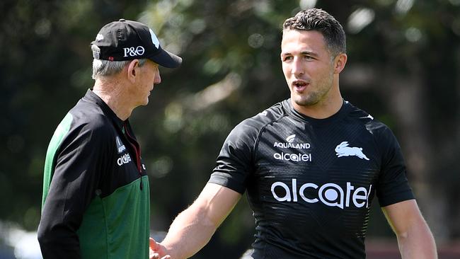 Wayne Bennett has also publicly backed Burgess. Photo: AAP Image/Joel Carrett