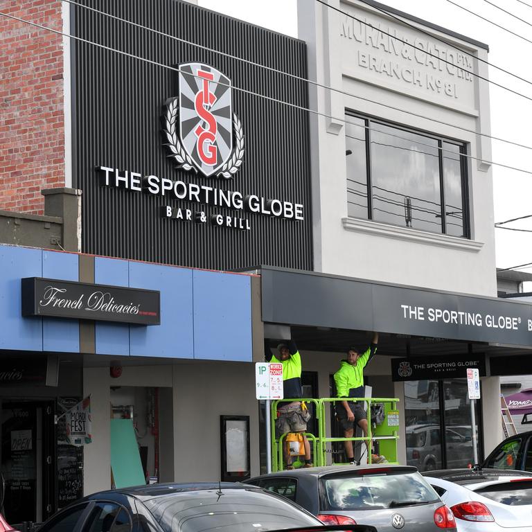 A positive case is believed to have caught the virus at the Sporting Globe in Mordialloc. Picture: Penny Stephens