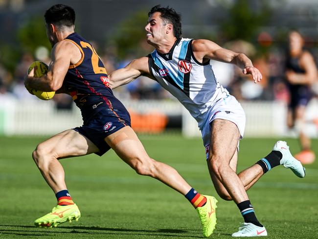 Alex Neal-Bullen is officially part of the Adelaide leadership group. Picture: Mark Brake/Getty Images