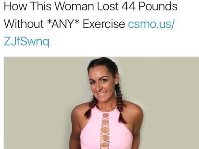 Cosmo slammed for cancer weight loss tip